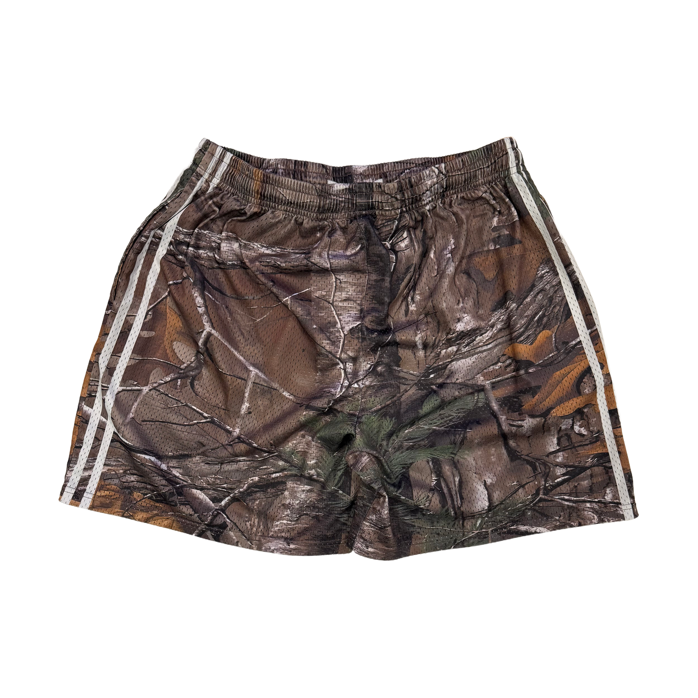 SHOW OUT Camo Mesh Shorts