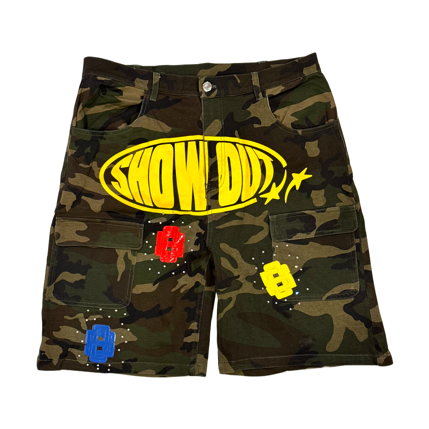SHOW OUT Camo Shorts